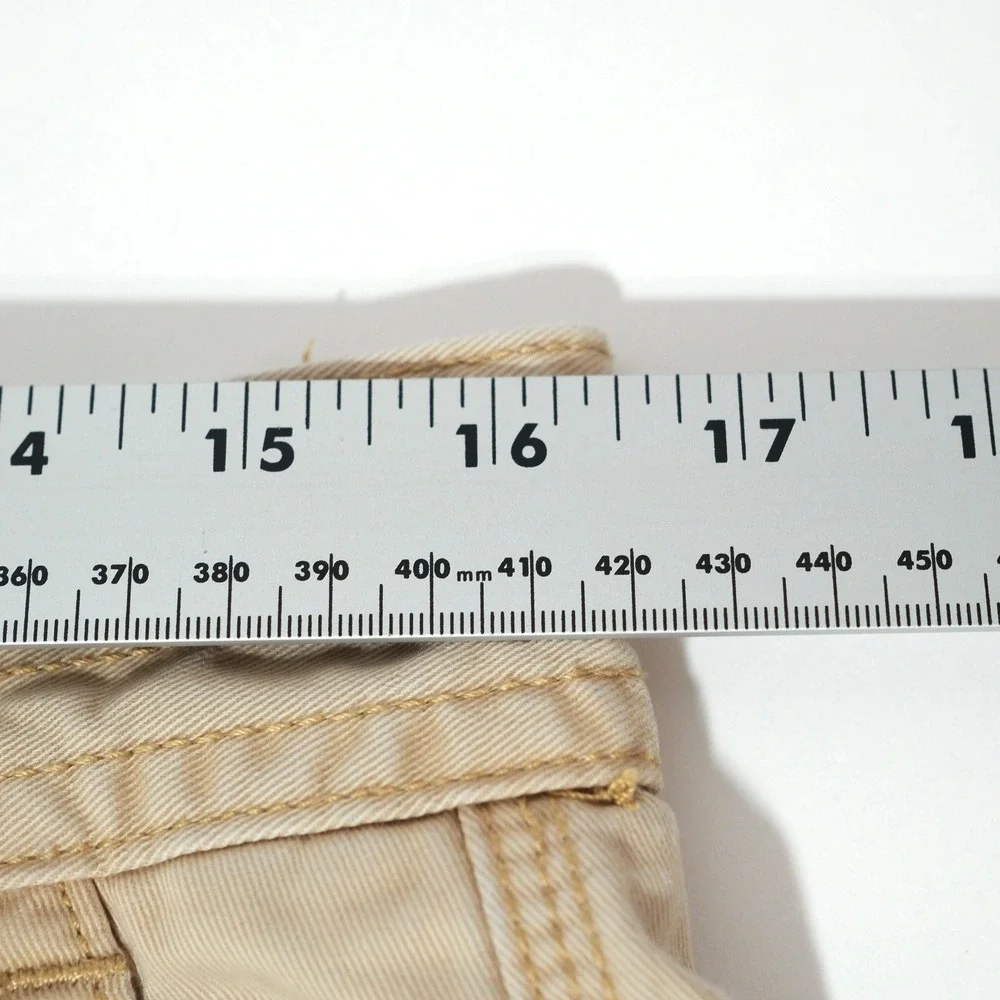 Polo Ralph Lauren  Cargo Shorts Mens Size 32 Khaki Cotton Small Flaw